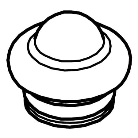 Pfister Catalina 548 Series Button with O-Ring PVD Brushed Nickel