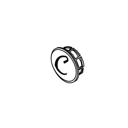 Pfister 01 / 03 Series Cold ABS Button .843 Polished Chrome