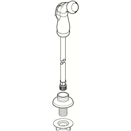 Pfister Marielle Side Spray Sub Assembly Polished Chrome