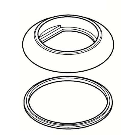 Pfister Marielle 34 Series Single Hose Ring with Gasket Polished Chrome