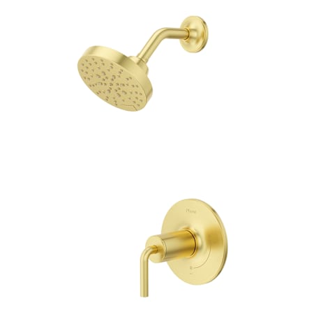 Pfister Tenet Shower Only Trim Package with 1.8 Single Function Shower Head Brushed Gold