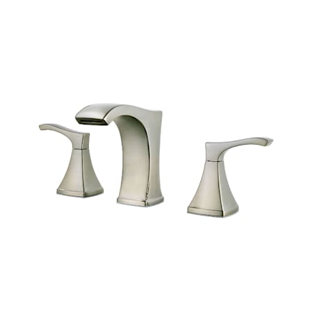Pfister Venturi 1.2 GPM 8" Widespread Bathroom Faucet - Pop-Up Drain Included Brushed Nickel