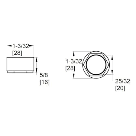 Pfister Bonnet for WK2-640 Polished Chrome
