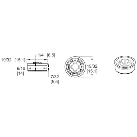 Pfister 2.0 GPM Shower Head Insert N/A