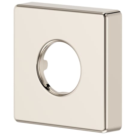 Pfister Verve Square Shower Arm Flange Polished Nickel