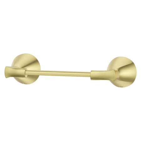 Pfister Willa Wall Mounted Pivoting Toilet Paper Holder Brushed Gold