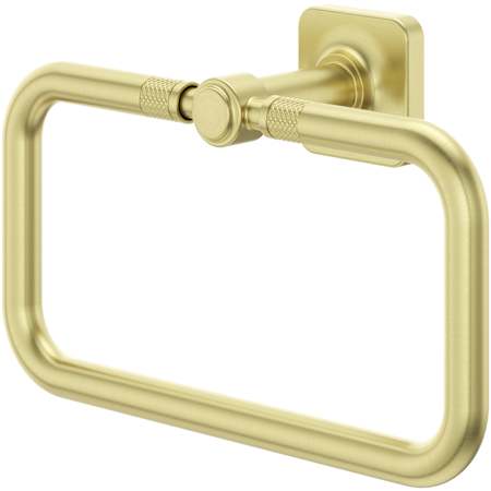 Pfister Hillstone 8-9/16" Wall Mounted Towel Ring Brushed Gold