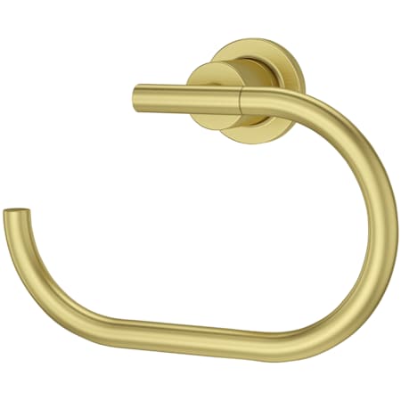 Pfister Contempra Wall Mount Towel Ring Brushed Gold