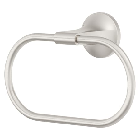 Pfister Pfirst Modern 8-3/16" Wall Mounted Towel Ring Brushed Nickel
