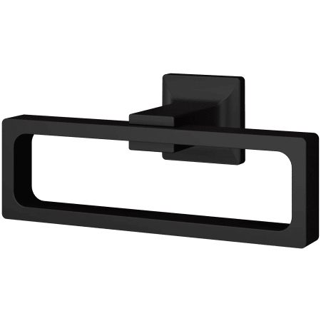 Pfister Verve 7-1/4" Wall Mounted Towel Ring Matte Black
