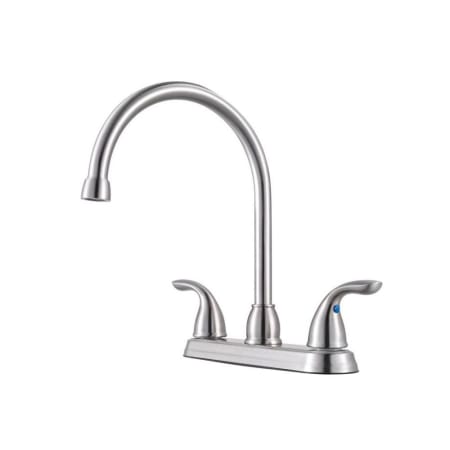 Pfister Pfirst Series 1.8 GPM Gooseneck Kitchen Faucet - Includes Escutcheon Stainless Steel