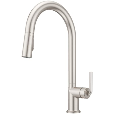 Pfister Tenet 1.8 GPM Single Hole Pull Down Kitchen Faucet - Less Handle Spot Defense Stainless Steel