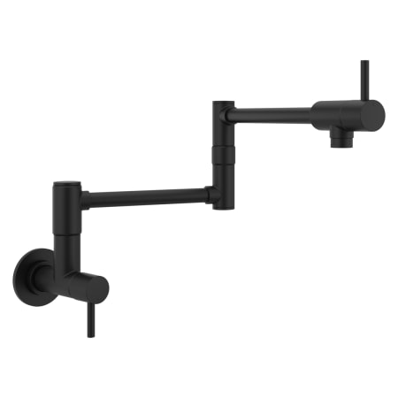 Pfister Lita 2.2 GPM Wall Mounted Single Hole Pot Filler Matte Black