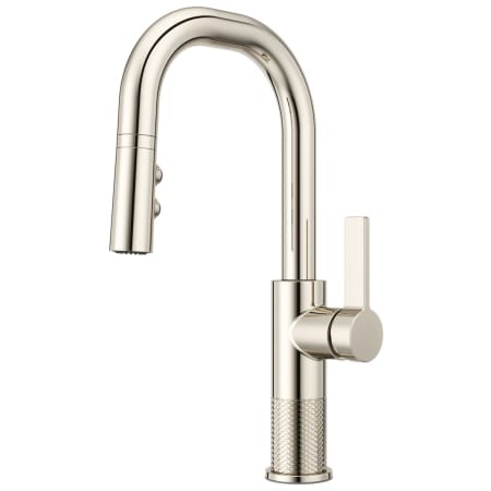 Pfister Montay 1.8 GPM Single Hole Pull Down Bar Faucet Polished Nickel