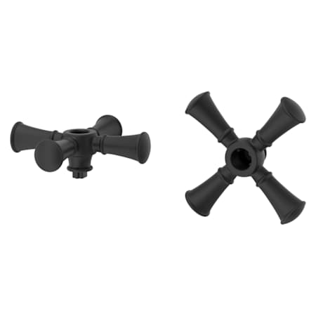 Pfister Tisbury Cross Handle Spot Defense Matte Black