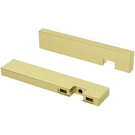 Pfister Verve Lever Handles Only for Wall Mounted Tub Filler Brushed Gold