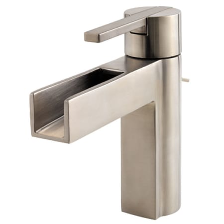 Pfister Vega 1.2 GPM Single Hole Bathroom Faucet with Pop-Up Drain Assembly Brushed Nickel