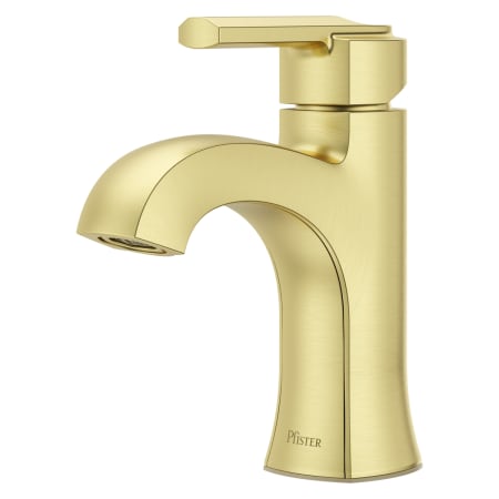 Pfister Vaneri 1.2 GPM Single Hole Bathroom Faucet with Pop-Up Drain Assembly Brushed Gold