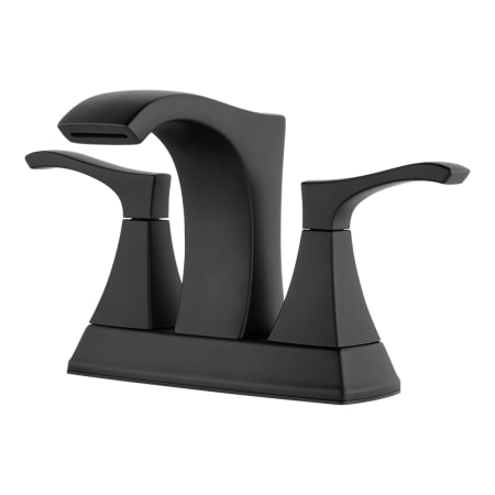 Pfister Venturi 1.2 GPM Centerset Bathroom Faucet Matte Black
