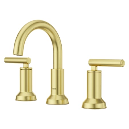 Pfister Capistrano 1.2 GPM Widespread Bathroom Faucet with Pop-Up Drain Assembly Brushed Gold
