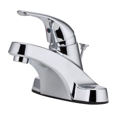 Pfister Pfirst Series 1.2 GPM Centerset Bathroom Faucet with Drain Assembly Polished Chrome