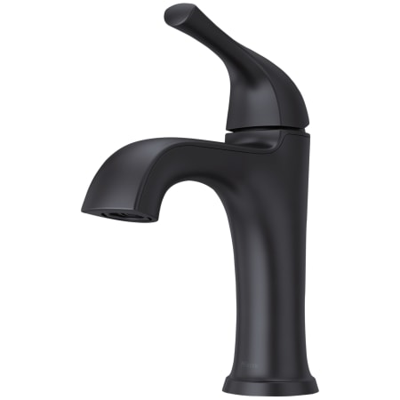 Pfister McAllen 1.2 GPM Single Hole Bathroom Faucet with Pfast Connect, Pforever Seal Valves, Spot Defense, and TiteSeal – Includes Push & Seal Drain Assembly Matte Black