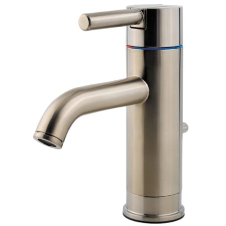 Pfister Contempra 1.2 GPM Single Hole Bathroom Faucet with Pop-Up Drain Assembly Brushed Nickel