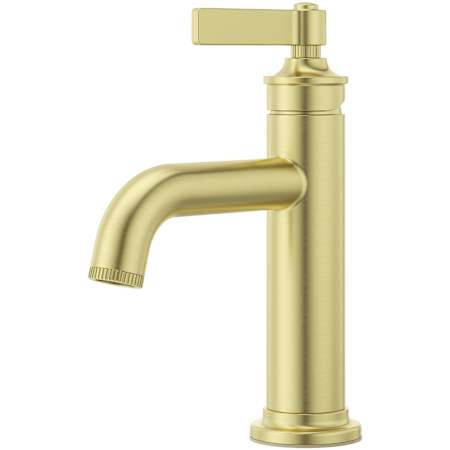 Pfister Winter Park 1.2 GPM Single Hole Bathroom Faucet with Pop-Up Drain Assembly Brushed Gold