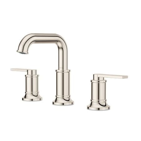 Pfister Colfax 1.2 GPM Widespread Bathroom Faucet Polished Nickel