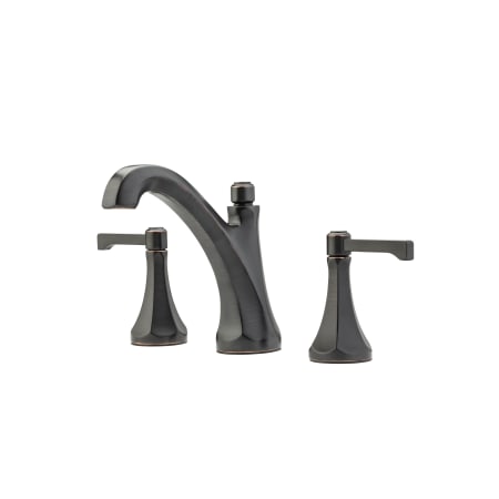 Pfister Arterra 1.2 GPM Widespread Bathroom Faucet with Metal Pop-Up Drain Assembly Tuscan Bronze