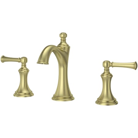 Pfister Tisbury 1.2 GPM Widespread Bathroom Faucet with Metal Pop-Up Drain Assembly Brushed Gold