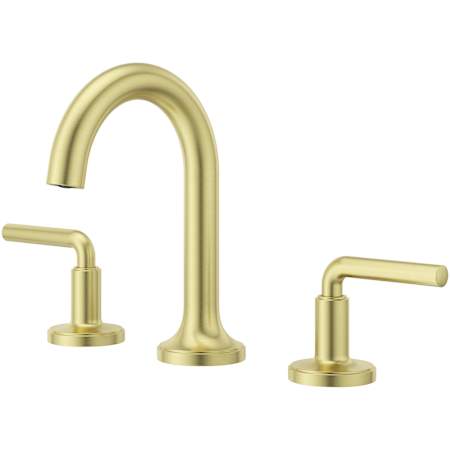Pfister Tenet 1.2 GPM Widespread Contemporary Bathroom Faucet Brushed Gold