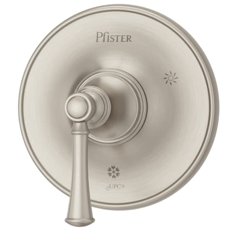 Pfister Tisbury Pressure Balanced Valve Trim Only with Single Lever Handle - Less Valve Brushed Nickel