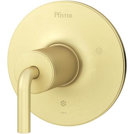 Pfister Tenet Pressure Valve Trim Only with Single Lever Handle Brushed Gold