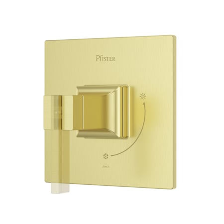 Pfister Verve Pressure Balanced Valve Trim Only - Less Rough In and Handle Brushed Gold