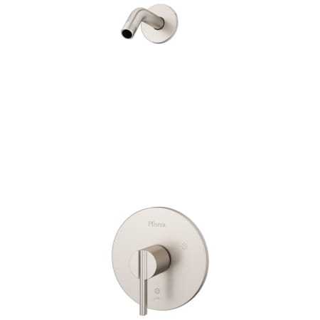 Pfister Brislin Pressure Balanced Shower Trim Only with Single Lever Handle - Less Shower Head and Valve Brushed Nickel