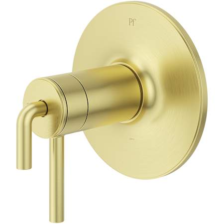 Pfister Tenet Thermostatic Valve Trim Only with Dual Lever Handles - Less Rough In Brushed Gold