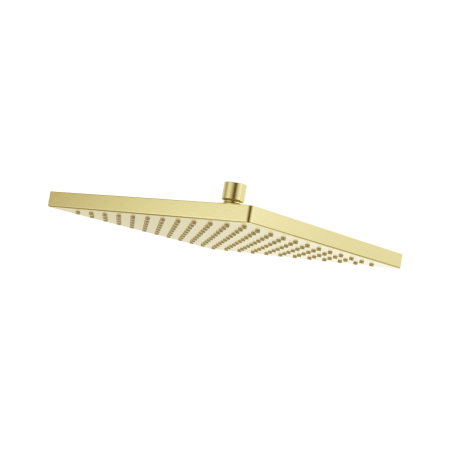 Pfister Modern Square 1.75 GPM Single Function Rain Shower Head Brushed Gold