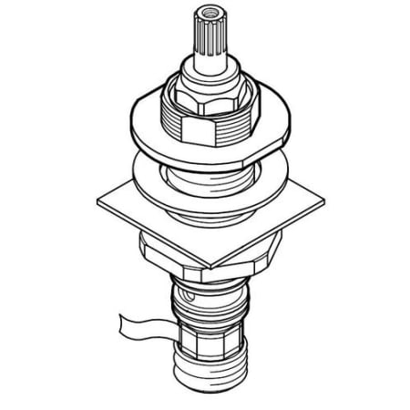 Pfister Endbody Assembly with Mounting N/A