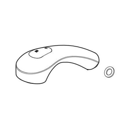 Pfister Replacement Spray Head for the Pfister F-WKP-700 Shelton Kitchen Faucet Chrome