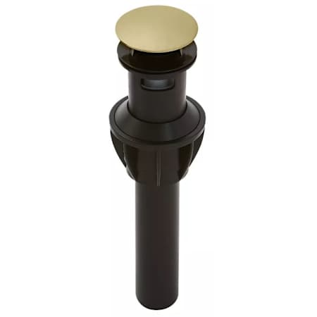 Pfister Push and Seal Drain Assembly with Overflow Brushed Gold