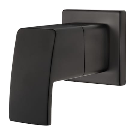 Pfister Kenzo Diverter Valve Trim Only with Single Lever Handle and 3 or 6 Functions - Less Valve Black