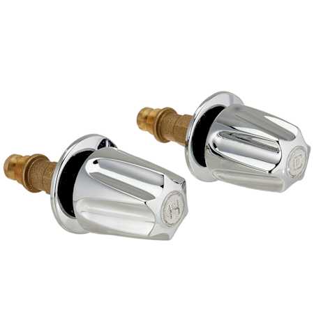 Pfister 2-Handle Rebuild Kit with Metal Verve Knobs Polished Chrome