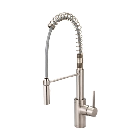 Pioneer Faucets Motegi 1.5 GPM Single Hole Pre-Rinse Kitchen Faucet Brushed Nickel
