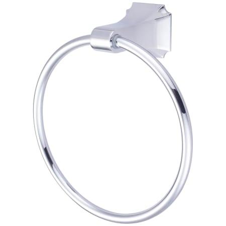 Pioneer Faucets Prenza 7-5/16" Wall Mounted Towel Ring Chrome