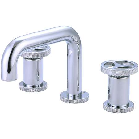 Pioneer Faucets i2v 1.2 GPM Widespread 5 Inch Tall Bathroom Faucet with Pop-Up Drain Assembly Chrome