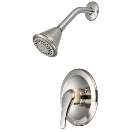 Pioneer Faucets Elite Shower Trim Set with 1.75 GPM Multi Function Shower Head Brushed Nickel