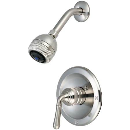 Pioneer Faucets Accent Shower Trim Set with 1.75 GPM Multi Function Shower Head Brushed Nickel