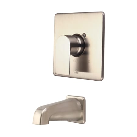 Pioneer Faucets i4 Wall Mounted Tub Filler Brushed Nickel