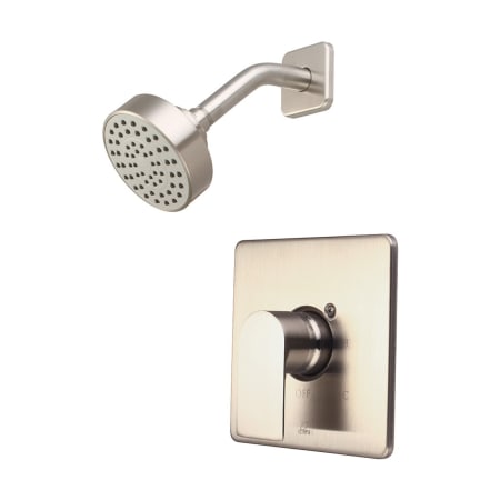 Pioneer Faucets i4 Shower Trim Set with 1.75 GPM Single Function Shower Head Brushed Nickel